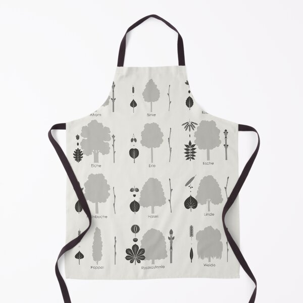 Item preview, Native deciduous trees, tree species or trees infographic / display board (German) designed and sold by Iris Luckhaus.
