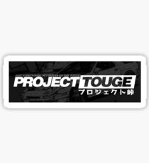 FASTER ON THE TOUGE Sticker