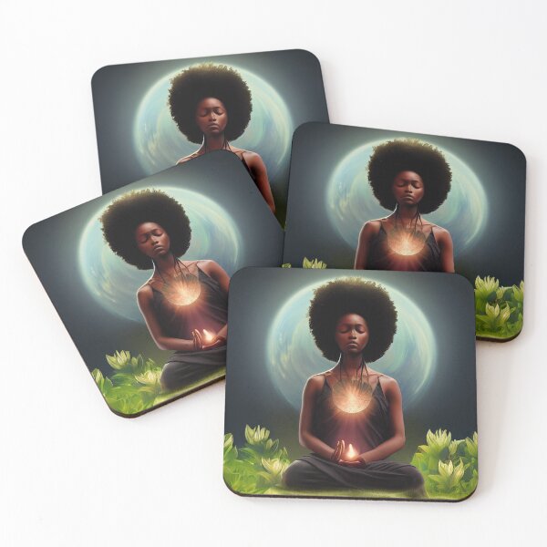 Item preview, calm soul- digital art designed and sold by AfriSolArtHouse.