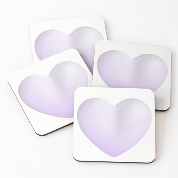 Item preview, White Heart Emoji - optimized designed and sold by abroadDesigns.