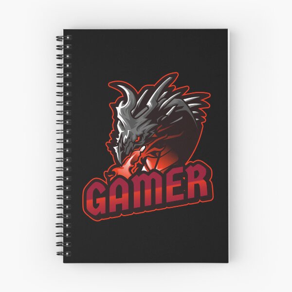 Item preview, Gamer with Dragon Spitting Fire designed and sold by PRIVARSHU.