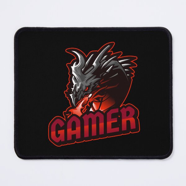 Item preview, Gamer with Dragon Spitting Fire designed and sold by PRIVARSHU.