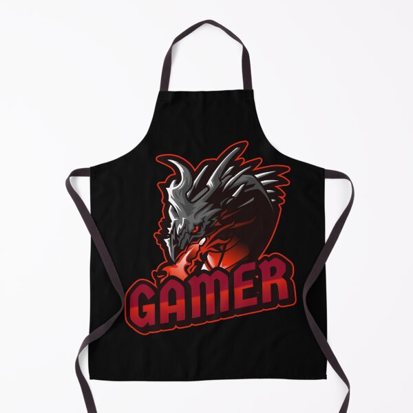 Item preview, Gamer with Dragon Spitting Fire designed and sold by PRIVARSHU.