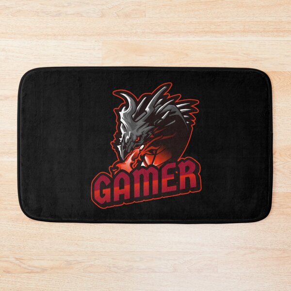 Item preview, Gamer with Dragon Spitting Fire designed and sold by PRIVARSHU.