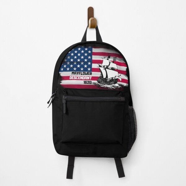 Item preview, Mayflower Descendant American Flag designed and sold by nquestiaa.