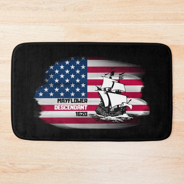 Item preview, Mayflower Descendant American Flag designed and sold by nquestiaa.