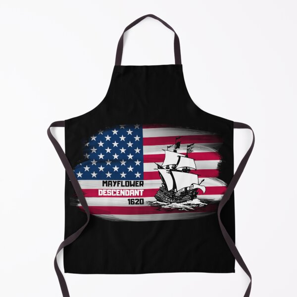 Item preview, Mayflower Descendant American Flag designed and sold by nquestiaa.