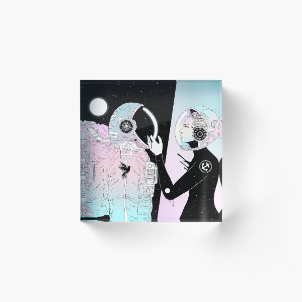 I Found a Space for Us Acrylic Block