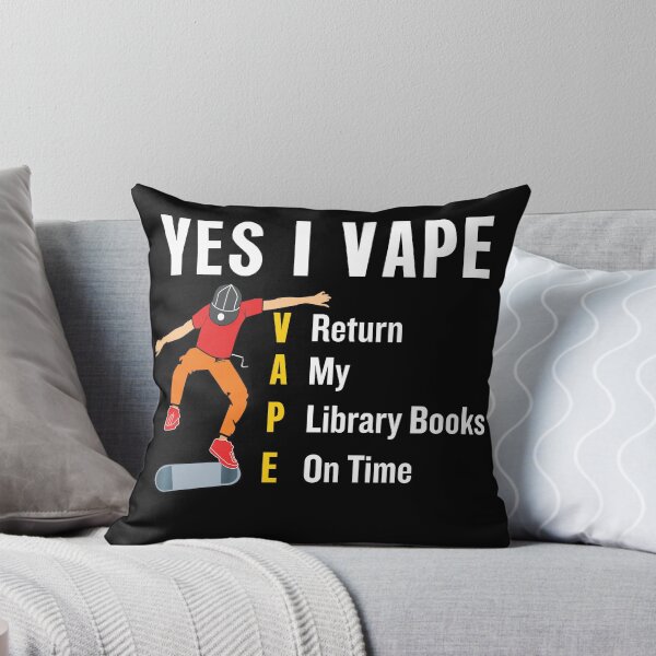 Item preview, yes i vape return my library books on time designed and sold by BeCoolArt.