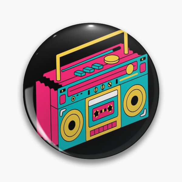 Artikelvorschau, Retro-Boom-Box entworfen und verkauft von Getsomecakes ⭐⭐⭐⭐⭐.