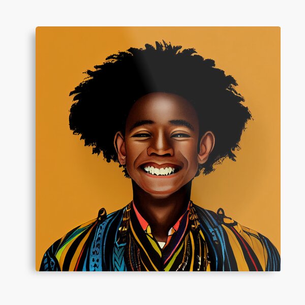 Black Boy Joy, Black Art, Black Art, Happy Smiling Boys, African American  Art, Melanin Art, Home Decor,custom-made Painting 
