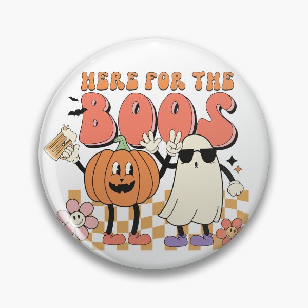 Item preview, HERE FOR THE BOOS RETRO VINTAGE designed and sold by SAFREN.