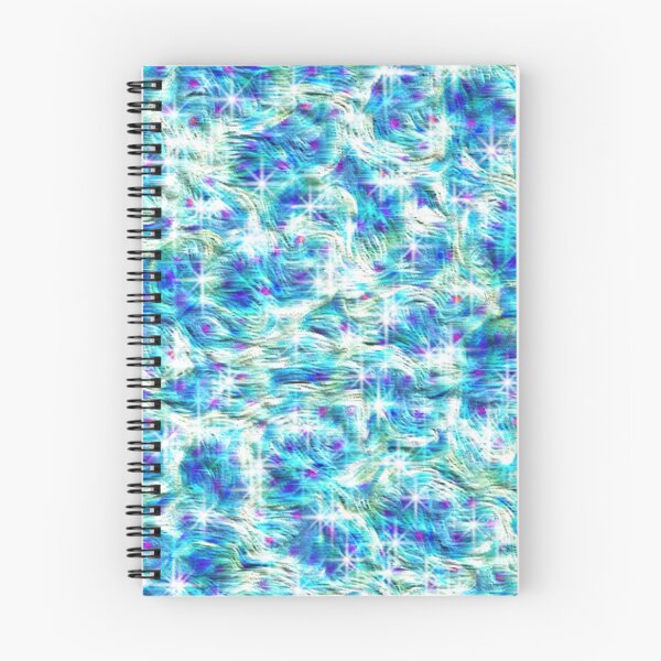 Item preview, Cyan mint liquid marble watercolor background with wavy lines designed and sold by BeInTouch.