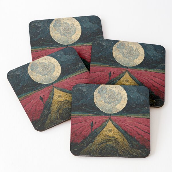 Item preview, Pink Floyd/Vincent Van Gogh - Dark Side Of The Moon 12 designed and sold by ErotemeArt.