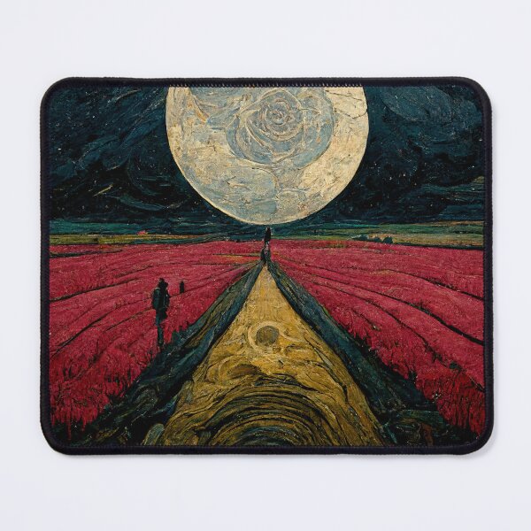 Item preview, Pink Floyd/Vincent Van Gogh - Dark Side Of The Moon 12 designed and sold by ErotemeArt.