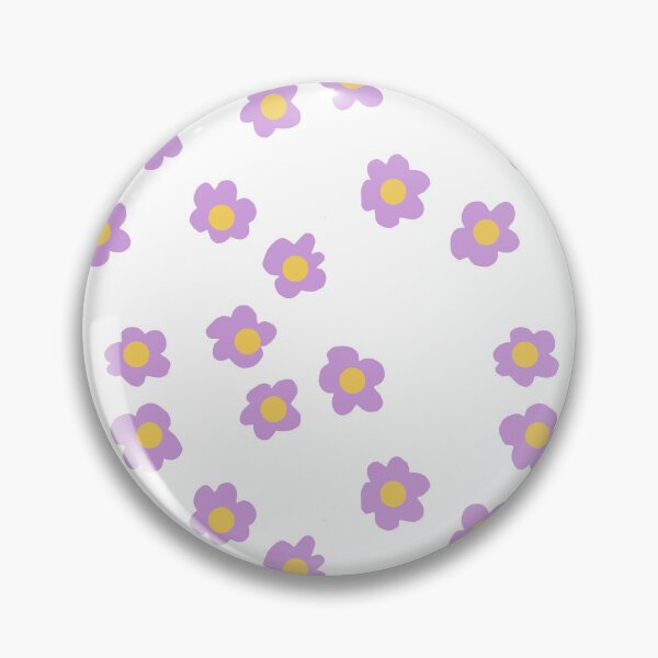 Item preview, Purple flowers pattern designed and sold by CatsHappy.