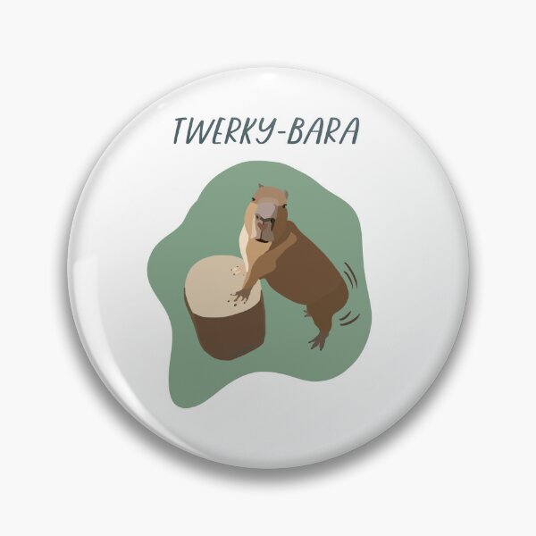 Item preview, Twerking Capybara designed and sold by Skyyadesigns.