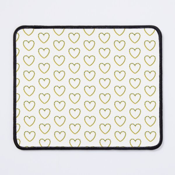 Item preview, Heart blue and yellow designed and sold by happyandbubbly.