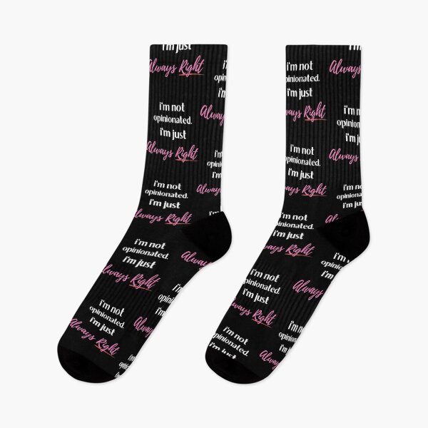 Item preview, i'm not opinionated im just always right  designed and sold by HassanRajy.