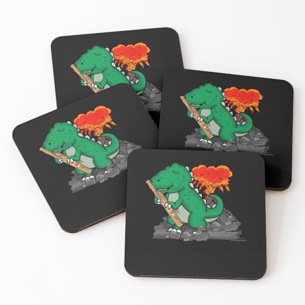 Item preview, Bassoon Music Dinosaur Gift Kids Jazz Music Bassoon designed and sold by DSWShirts.