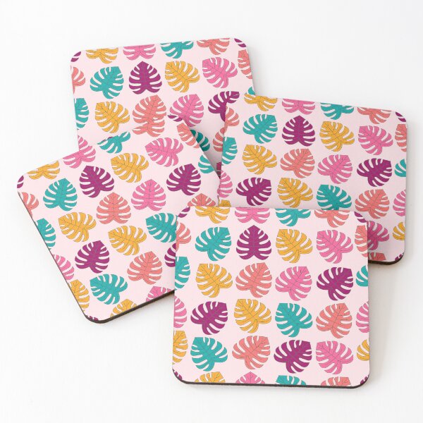 Item preview, Monstera Leaves Botanical Pattern designed and sold by Isma Saleem.