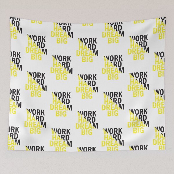 Item preview, Work Hard Dream Big designed and sold by jain-ravi002.