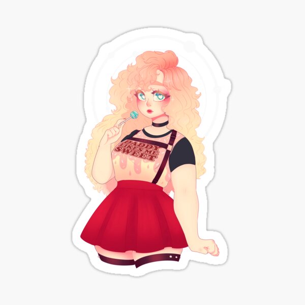Daddy likes me sweet Sticker