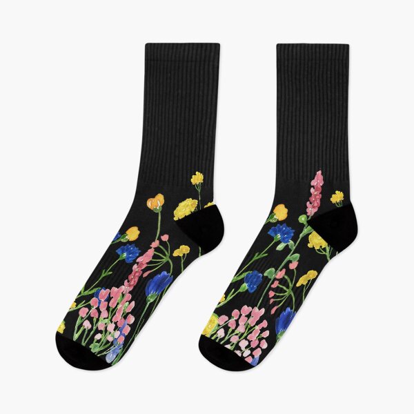 Item preview, Watercolor Wildflowers Pattern designed and sold by virillanissa.