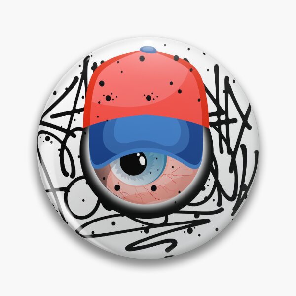 Item preview, Monster Boy Eye Graffiti Street Art designed and sold by NobuCollections.