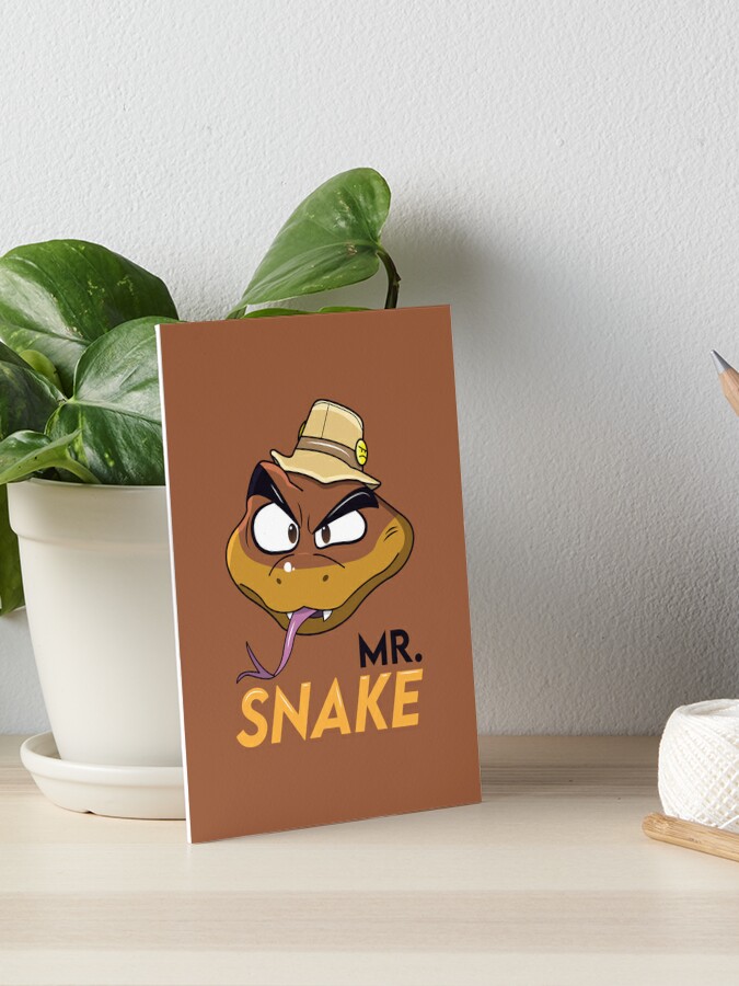 Mr. Snake - The Bad Guys Art Board Print by Necronder