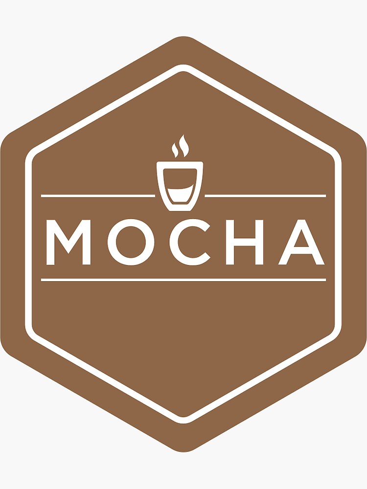 "Mocha JavaScript Test Framework" Sticker for Sale by sunflash00