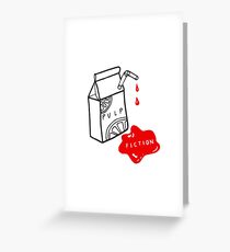pulp fiction Greeting Card