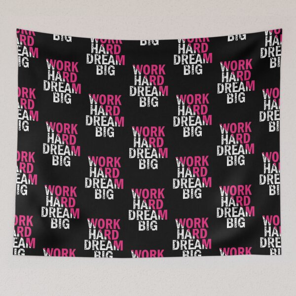 Item preview, Work Hard Dream Big designed and sold by jain-ravi002.