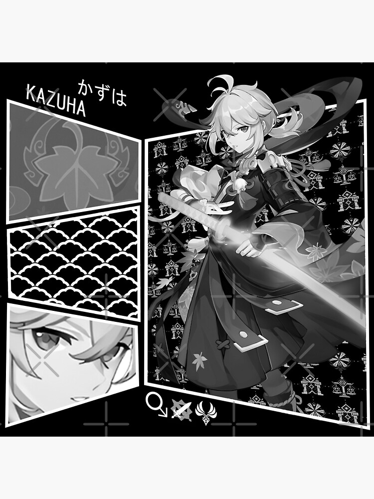 "Kazuha Genshin Impact Lore" Poster for Sale by Blove Redbubble