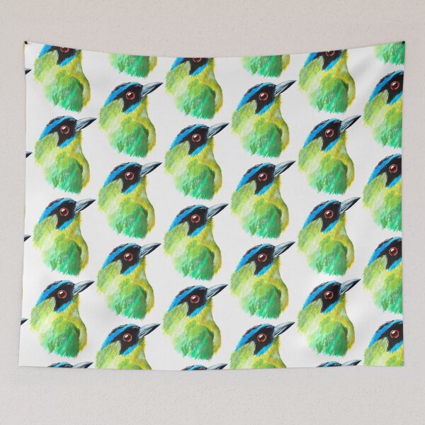 Item preview, Blue Crowned Motmot Head designed and sold by julyperson.