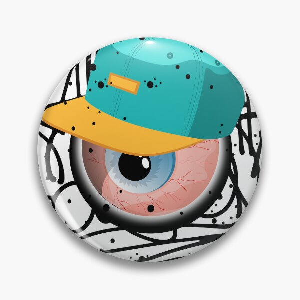Item preview, Monster Boy Eye Graffiti Street Art designed and sold by NobuCollections.