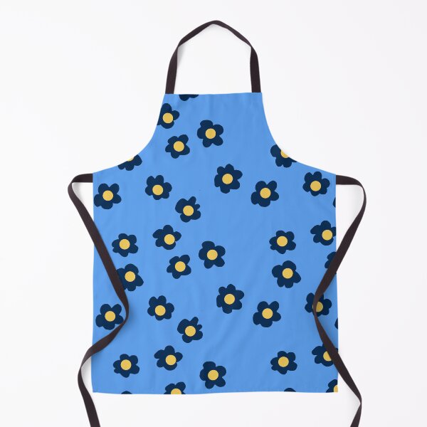Item preview, Blue flower pattern design designed and sold by CatsHappy.