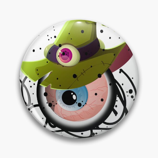 Item preview, Monster Witch Evil Eye Graffiti Street Art designed and sold by NobuCollections.