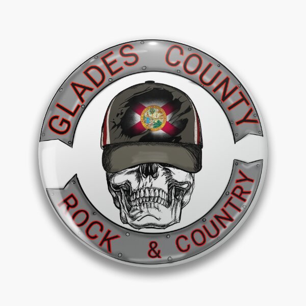 Item preview, GLADES COUNTY rock and country designed and sold by GlacialGothique.