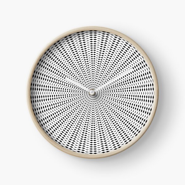 Psychedelic circle Clock