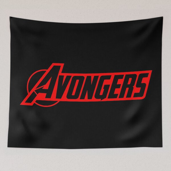 Item preview, AVONGERS! (superheroes logo) designed and sold by frikybomb.