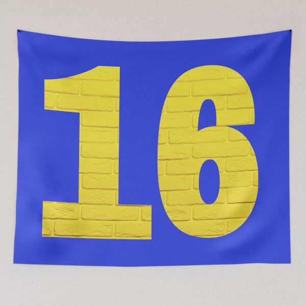 Item preview,  UNIQUE  Number 16 designed and sold by starfishstuff.