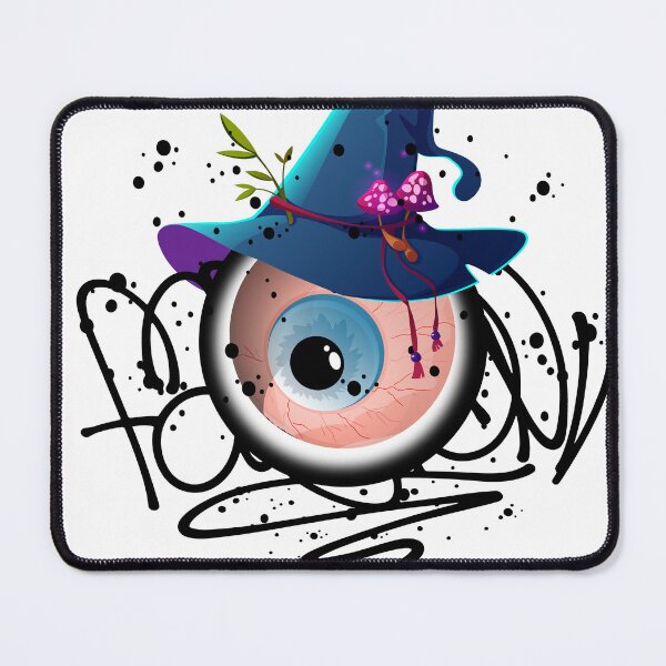 Item preview, Monster Witch Eye Graffiti Street Art designed and sold by NobuCollections.