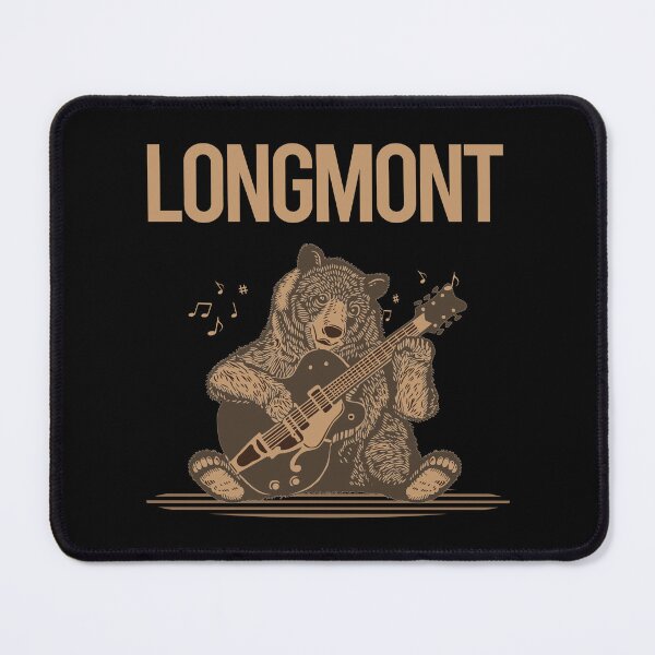 Item preview, Bear With Guitar Longmont designed and sold by BloodMoneyTwit.