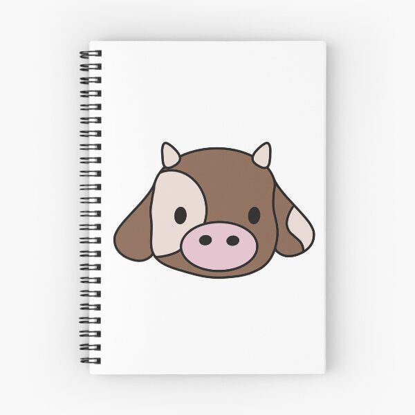 Item preview, Cute Brown Cow Face designed and sold by Kauz-Draws.