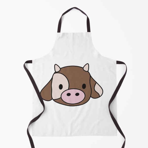 Item preview, Cute Brown Cow Face designed and sold by Kauz-Draws.