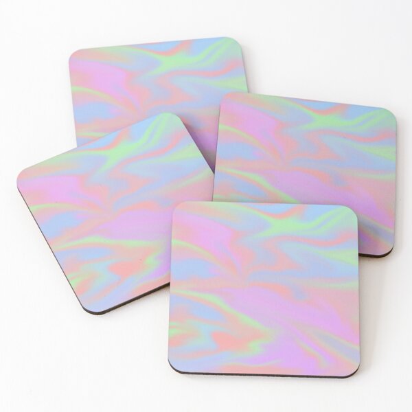 Item preview, 1960s Inspired Psychedelic Pastel Color Vibrations Digital Painting designed and sold by Nicolette Olivier.