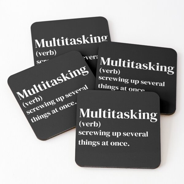 Item preview, Multitasking: Screwing Up Several Things At Once designed and sold by Eriksonshop.