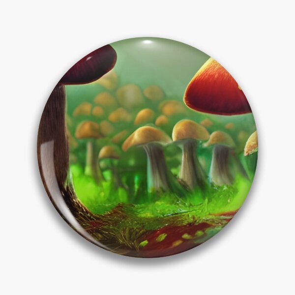 Item preview, Mushroom Forest Mandelbrot, Ai Generated Art  designed and sold by ACC .