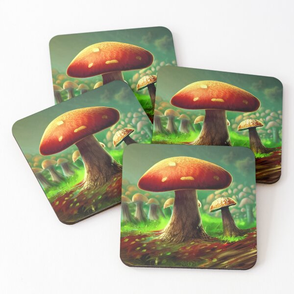 Item preview, Mushroom Forest Mandelbrot, Ai Generated Art  designed and sold by ACC .